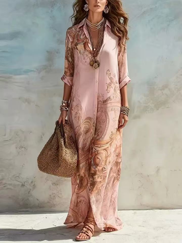 Vintage Flowy Dress