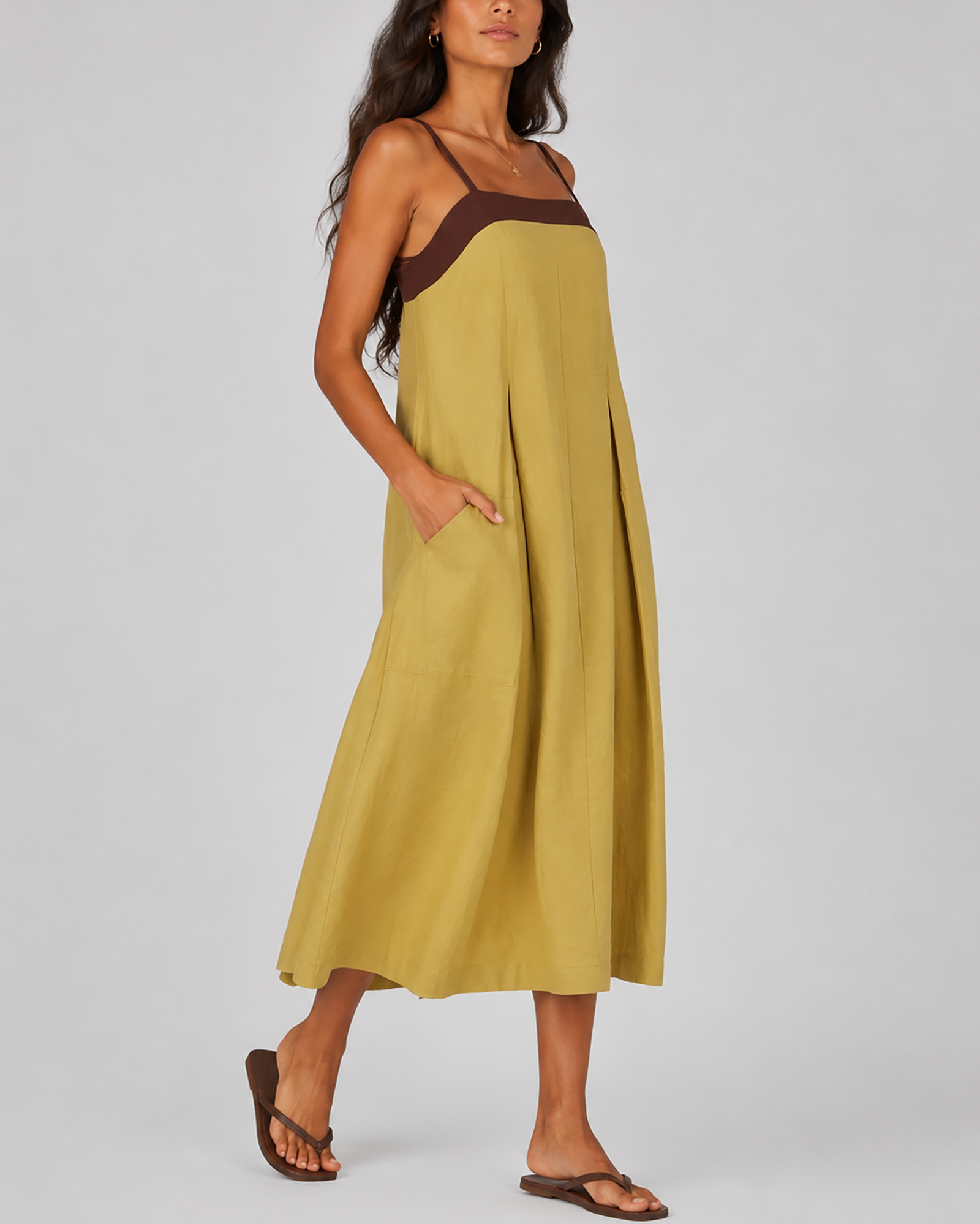 Spaghetti Strap Loose Dress