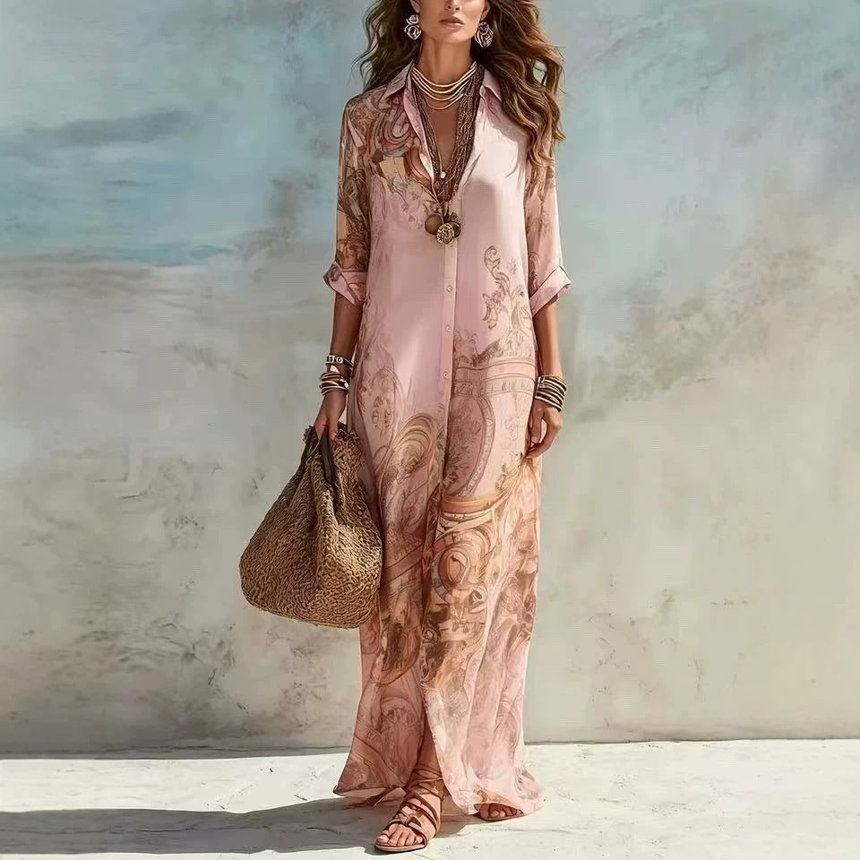 Vintage Flowy Dress