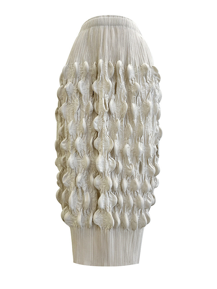 High Waist Pleated Skirt