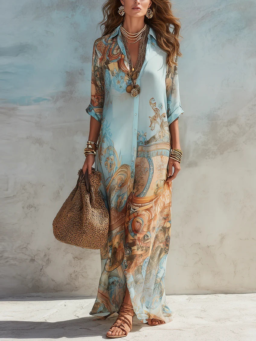 Vintage Flowy Dress