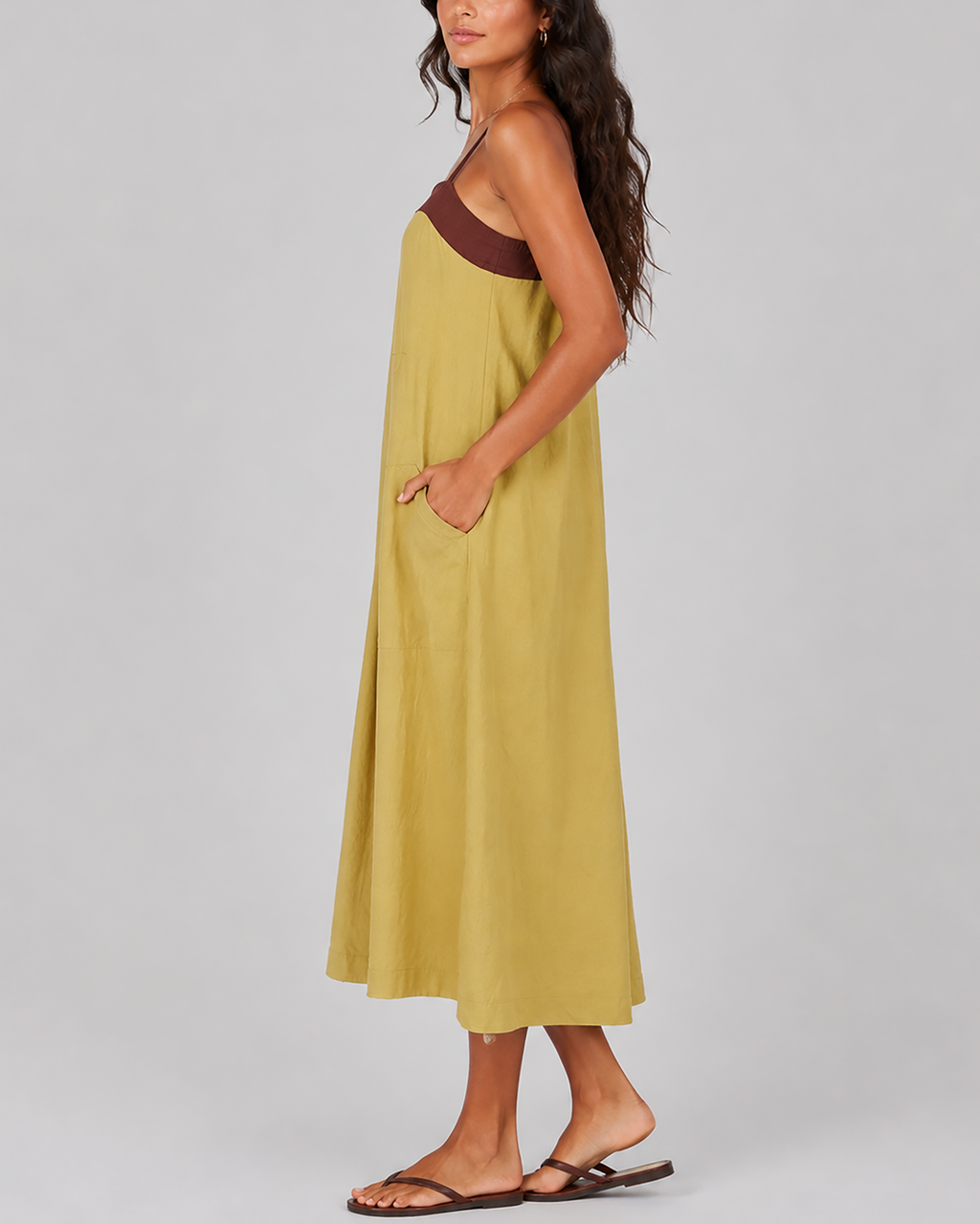 Spaghetti Strap Loose Dress
