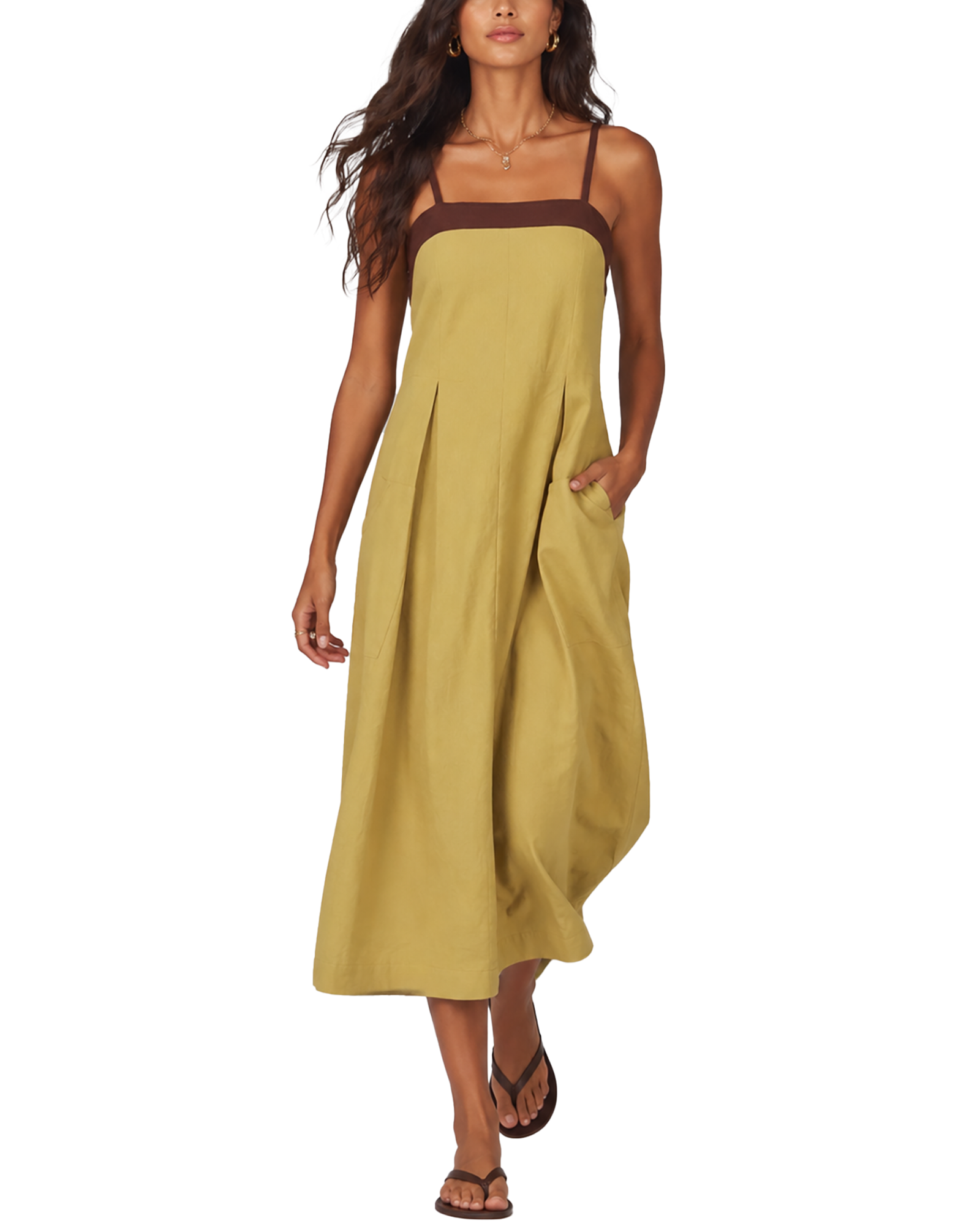 Spaghetti Strap Loose Dress