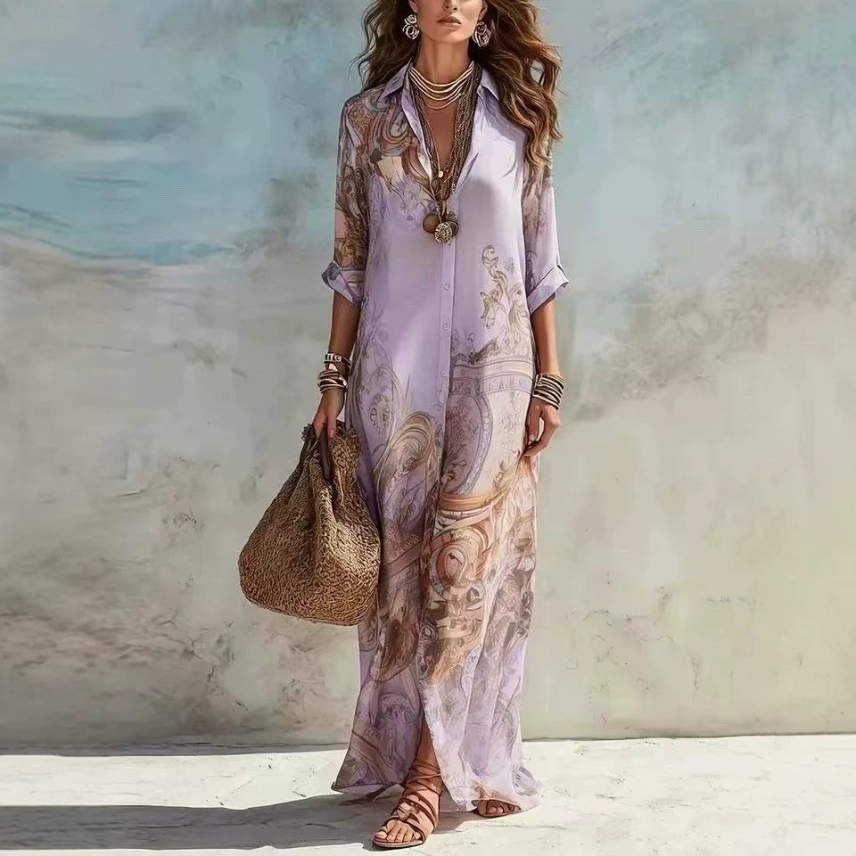 Vintage Flowy Dress